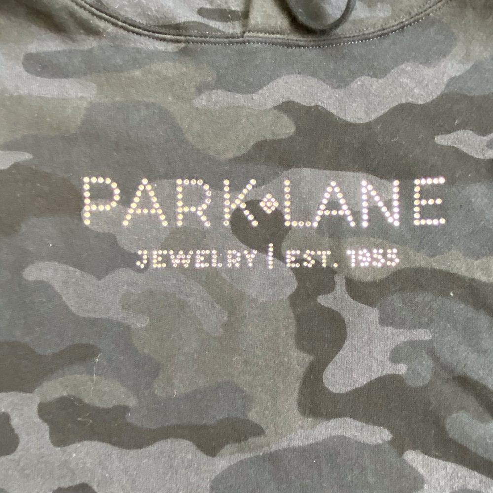 PARK LANE Cropped Sweatshirt Large